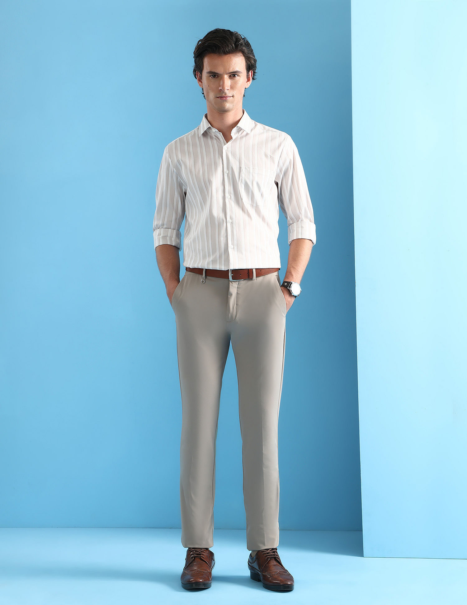 Arrow Liberty Classic Fit Velocity Twill Shirt