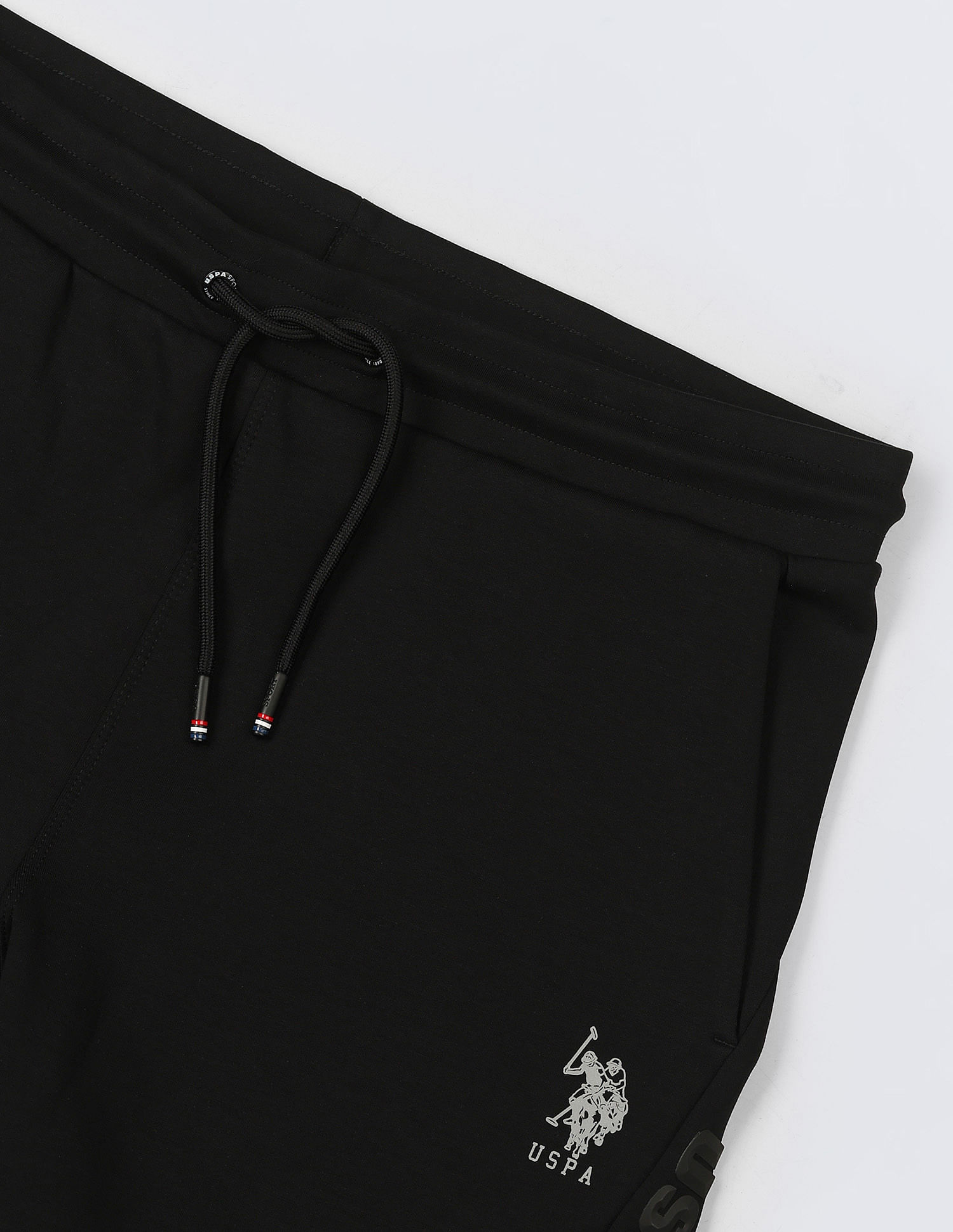 USPA Active Mid Rise Solid Active Shorts