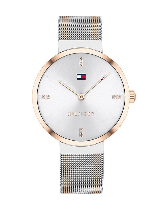 Tommy Hilfiger Silver and Gold Women\'s Watch Tommy Hilfiger Silver Dial Gold-tone Ladies Watch 1781467 TD  main image 2