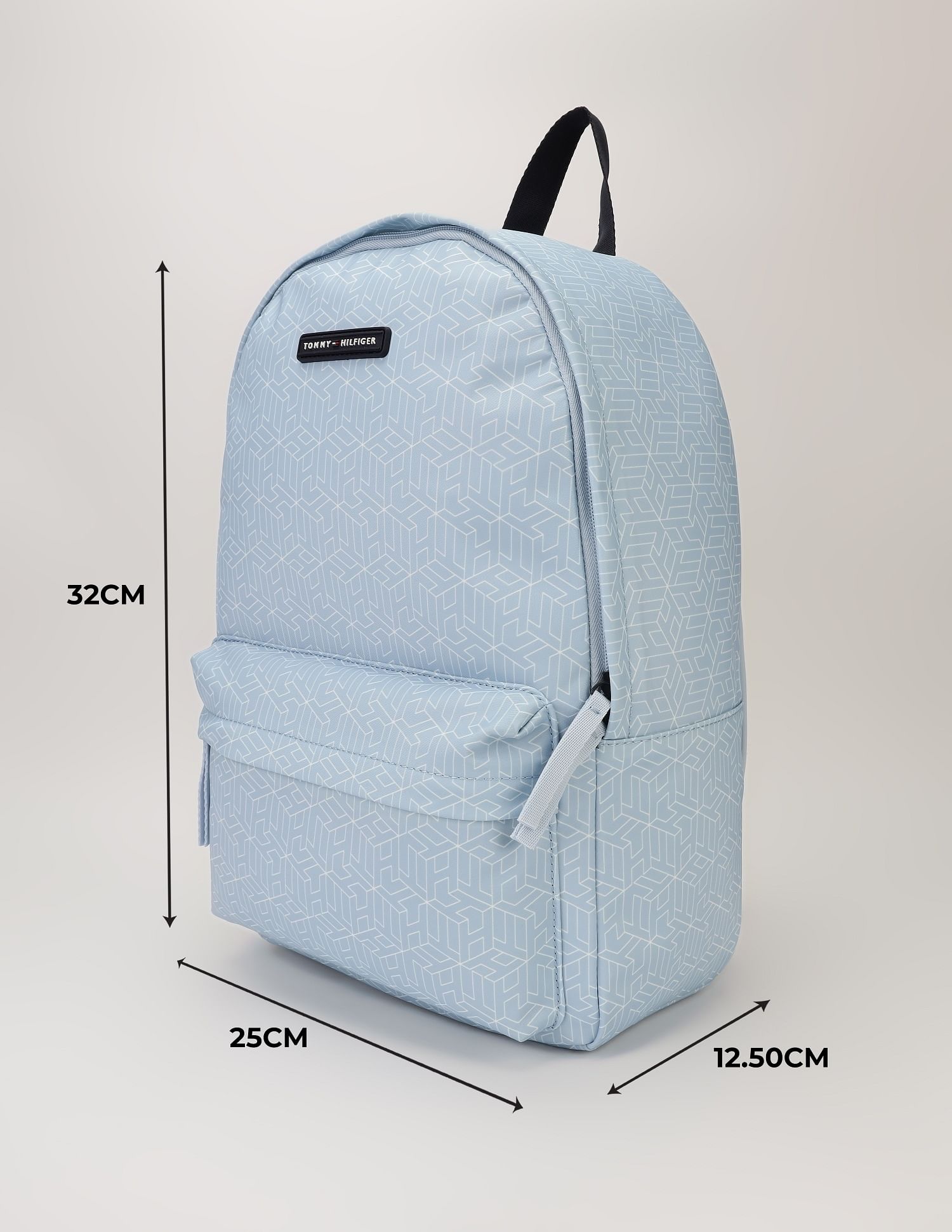 Tommy Hilfiger Logo Blue Nylon Backpack