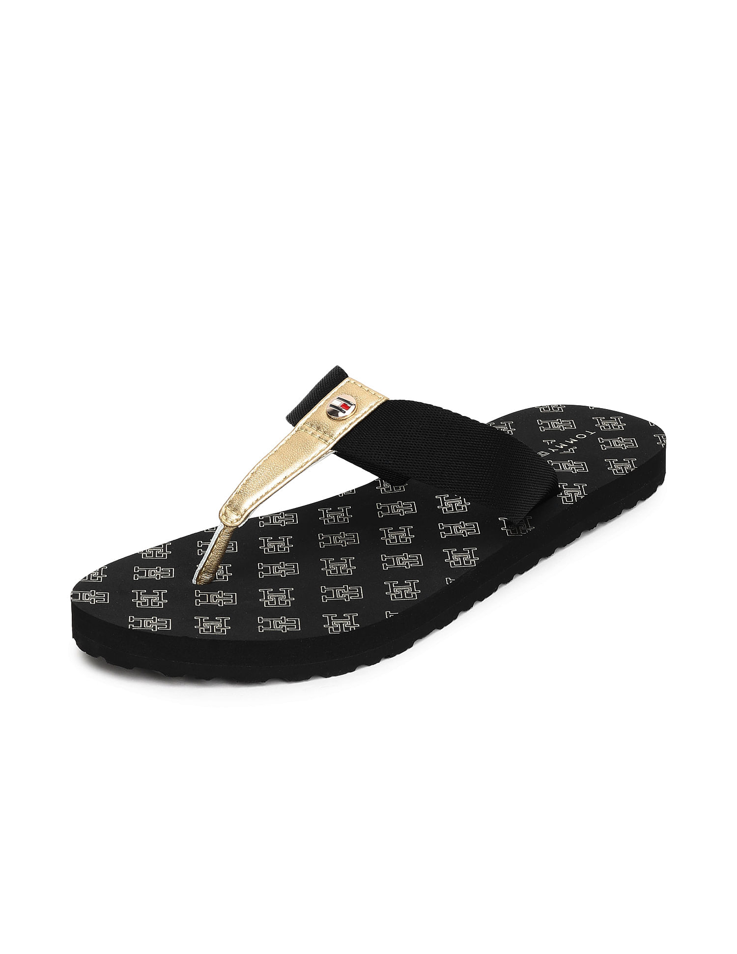 Tommy Hilfiger Elegant Bar Beach Flip Flops