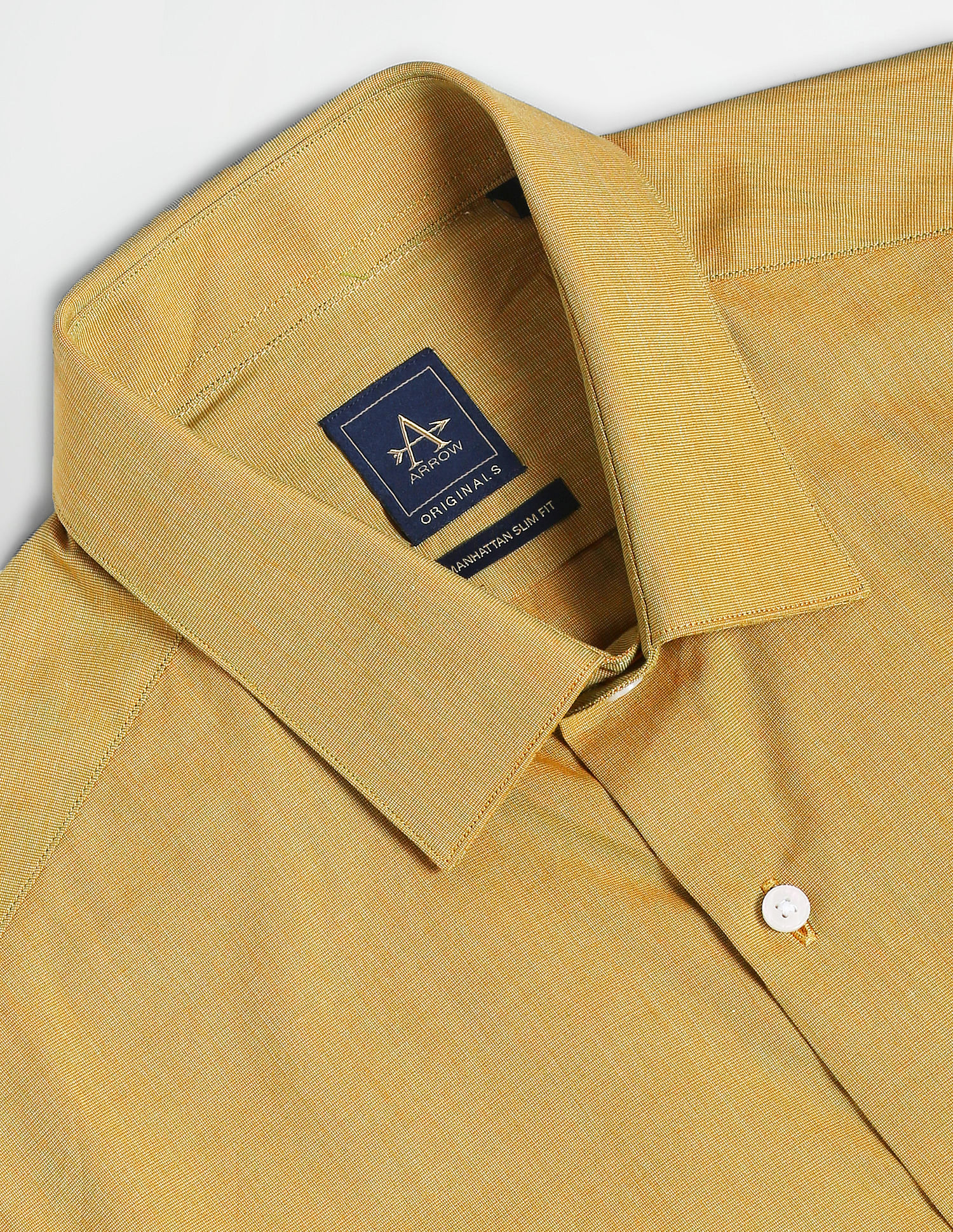 Arrow Manhattan Slim Fit Cotton Shirt