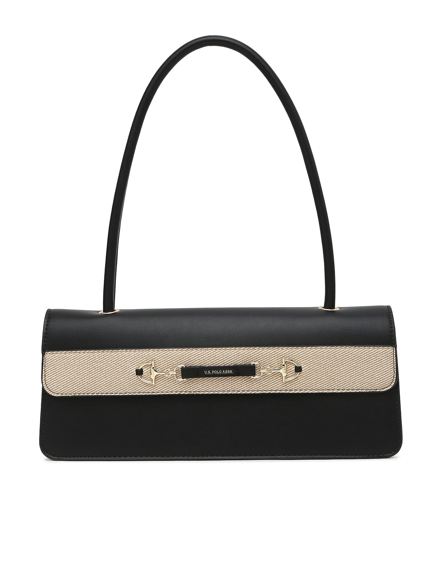 U.S. Polo Assn. Women Aimee Colour Blocked Shoulder Bag