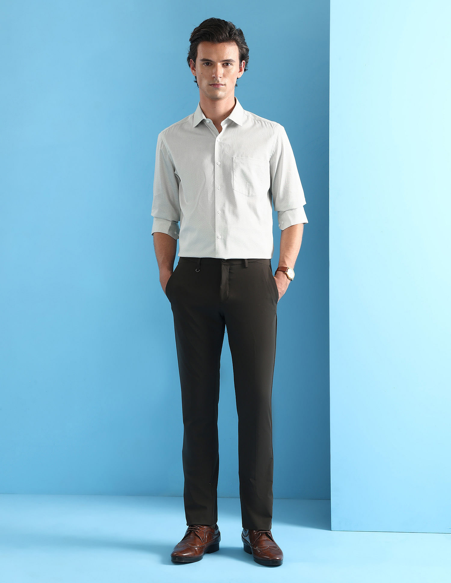 Arrow Geometric Printed Velocity Shirt