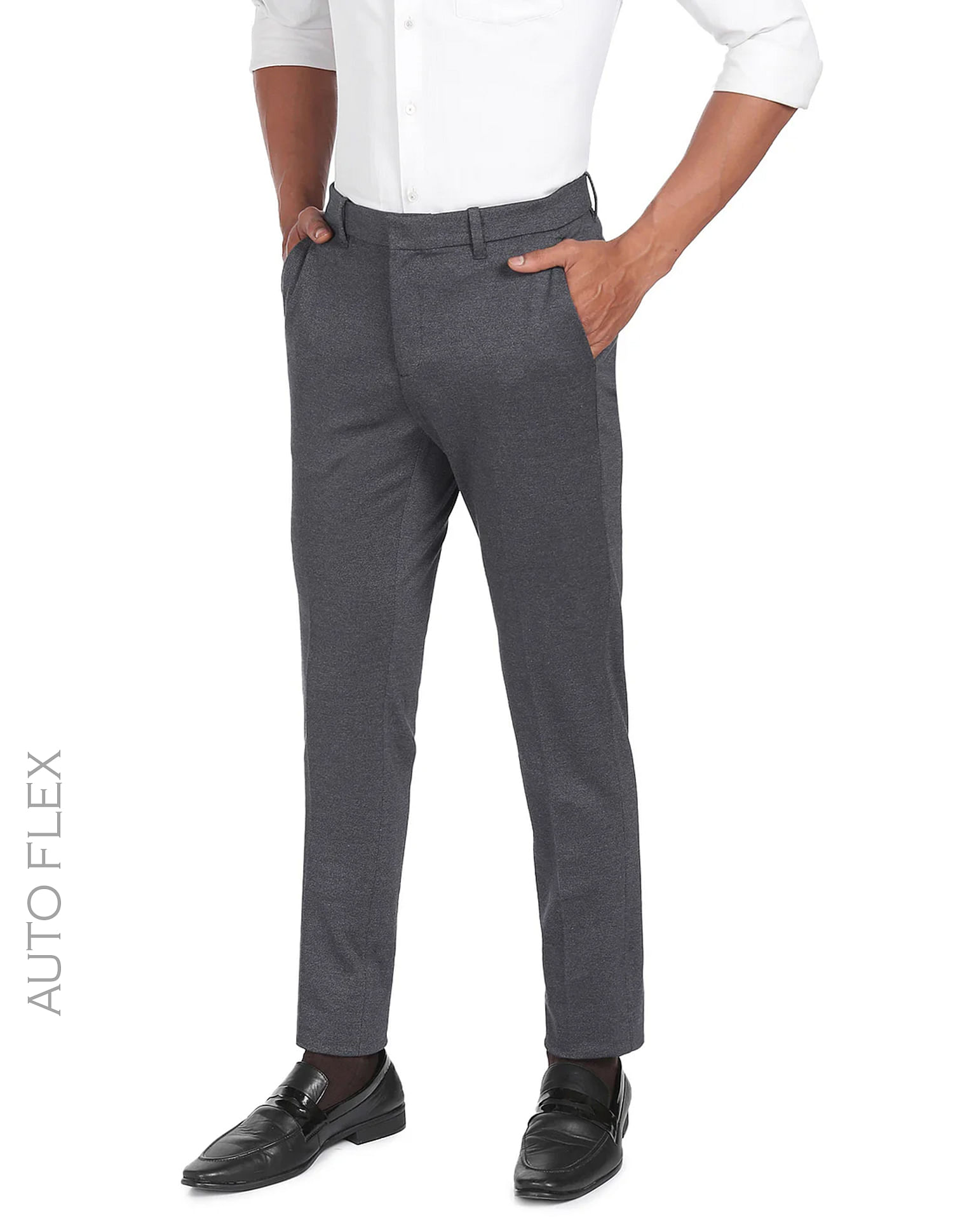 Buy online Grey Solid Flat Front Formal Trouser from Bottom Wear for Men by  Inspire for 599 at 50 off  2023 Limeroadcom