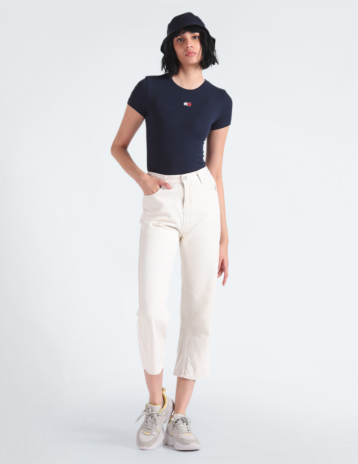 Tommy Hilfiger Slim Badge Rib T-Shirt