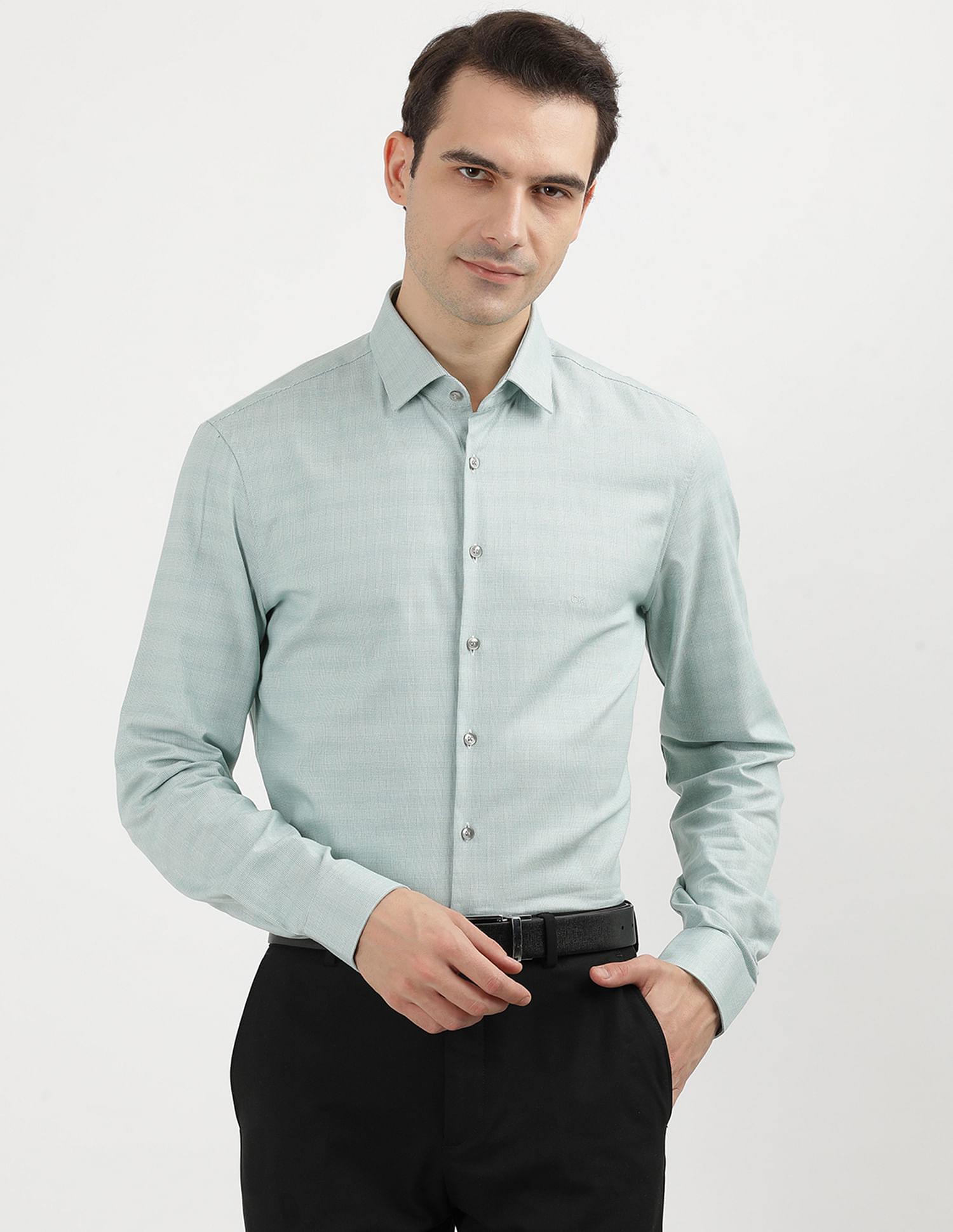 Calvin Klein Modern Check Slim Shirt