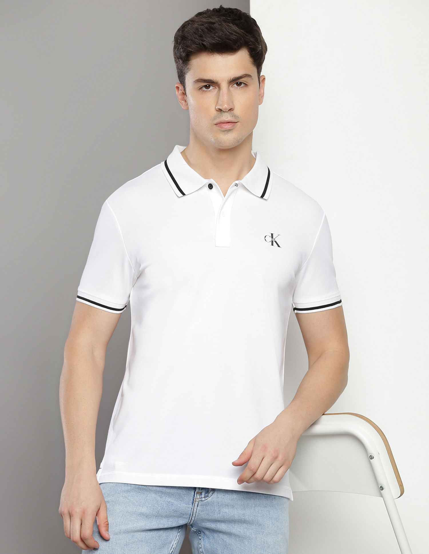 Calvin Klein Seasonal Slim Polo Shirt