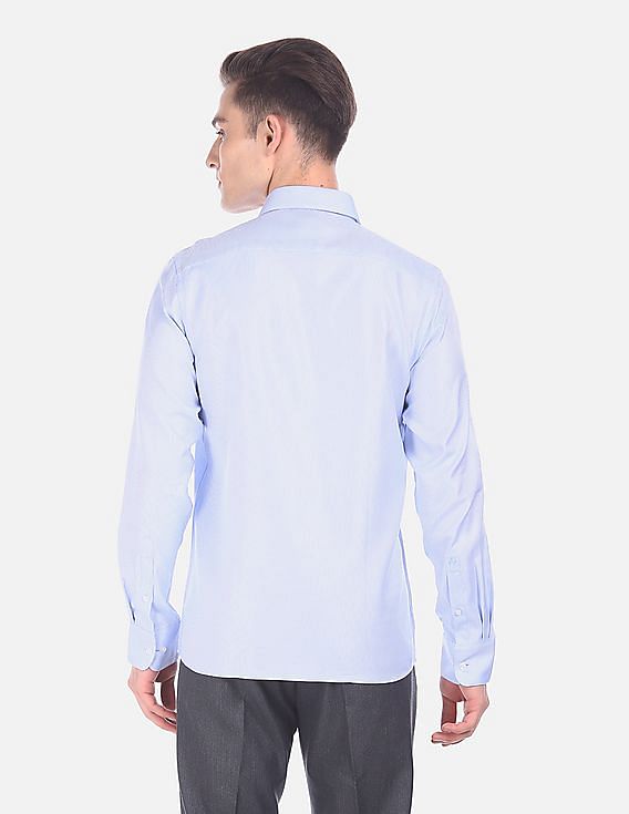 Arrow Regular Fit Textured Premium Shirt