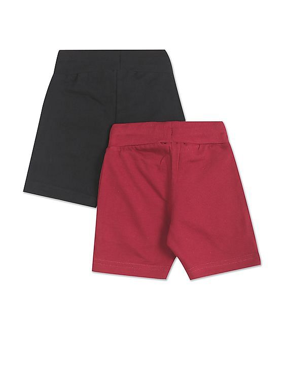 U.S. POLO ASSN. Boys Solid Cotton Mid Rise Trunks -Underwear Pack of 2  Daily use