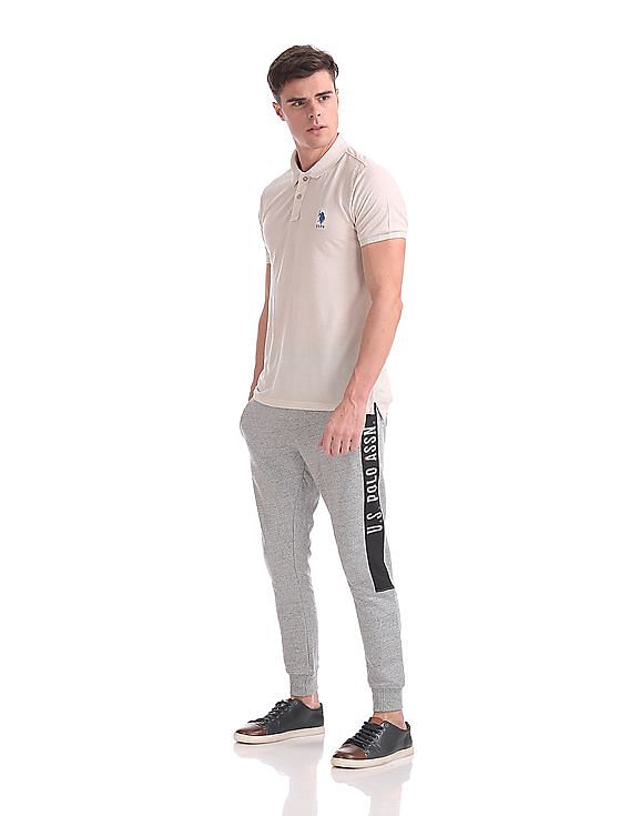 U.S. Polo Assn. Denim Co. Regular Fit Heathered Track Pants