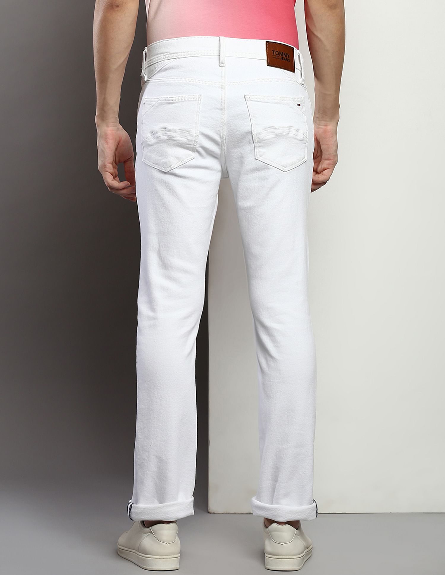 Tommy Hilfiger Organic Cotton Slim Fit Twill Jeans