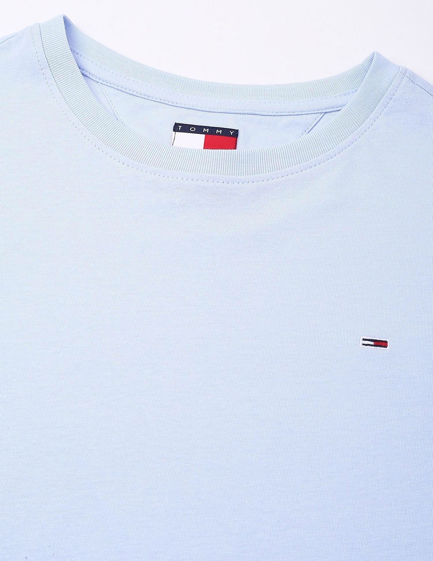 Tommy Hilfiger Solid Slim-Fit Cotton T-Shirt