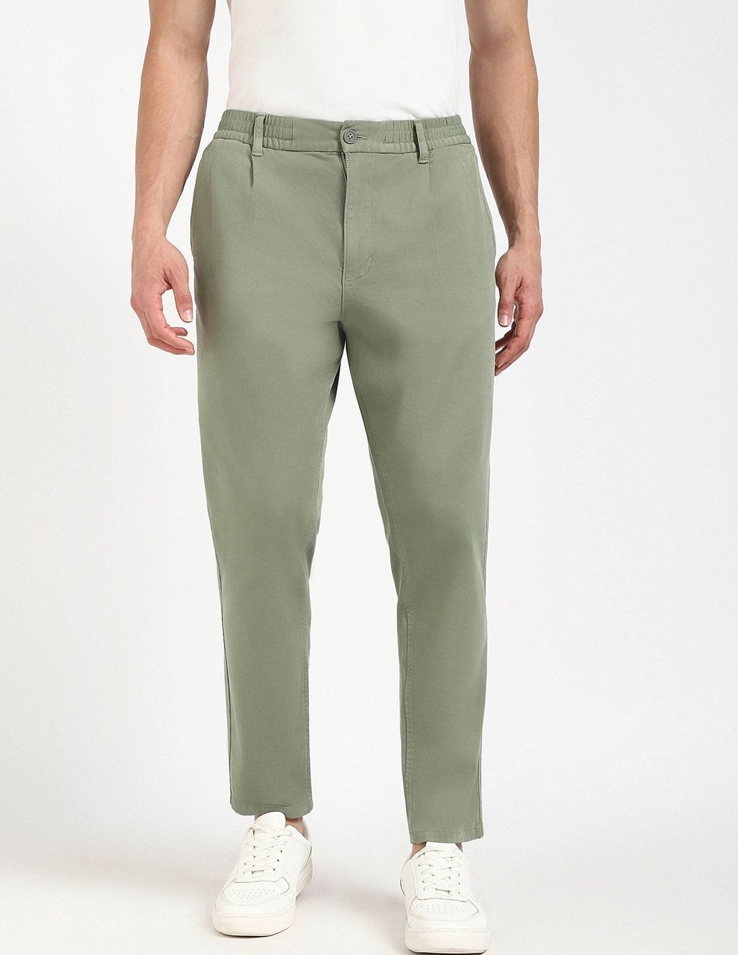 Tommy Hilfiger Solid Relaxed Fit Trouser