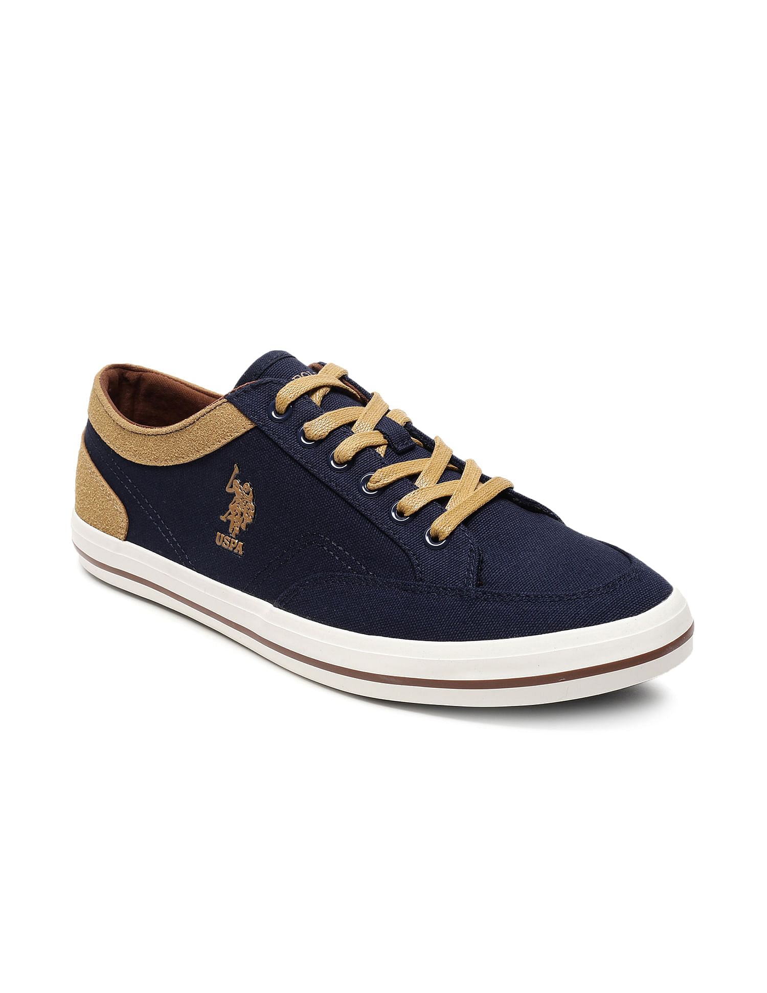 U.S. Polo Assn. Men Contrast Trim Monton 4.0 Sneakers