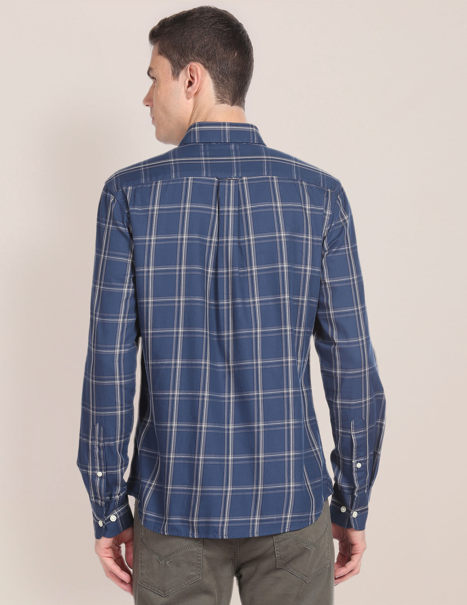 U.S. Polo Assn. Cotton Twill Plaid Shirt