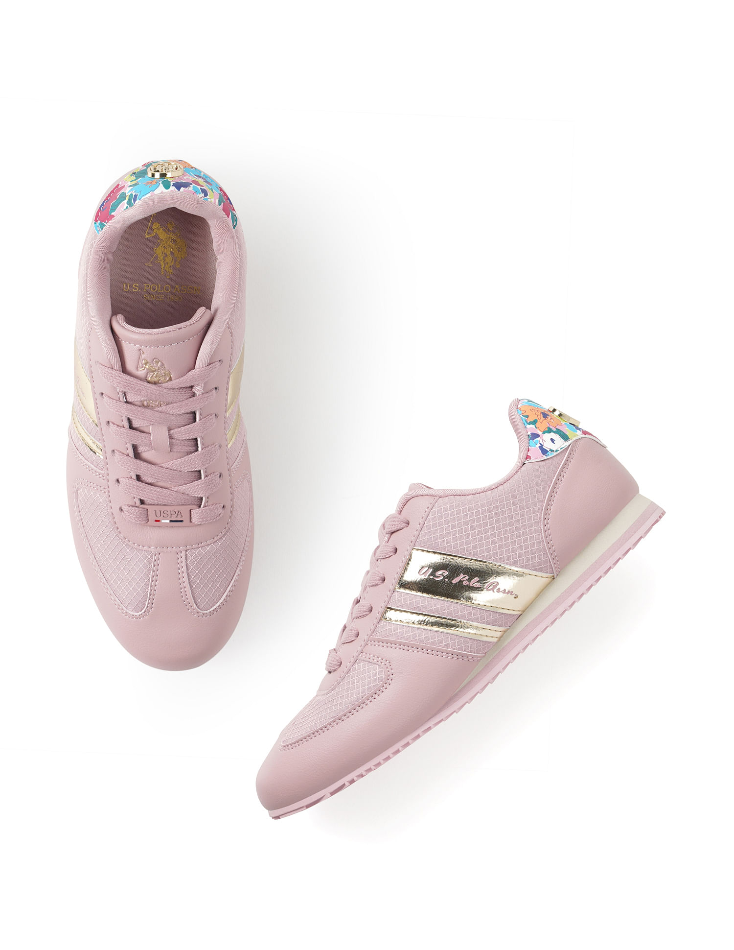 U.S. Polo Assn. Women Round Toe Solid Nemsy Sneakers