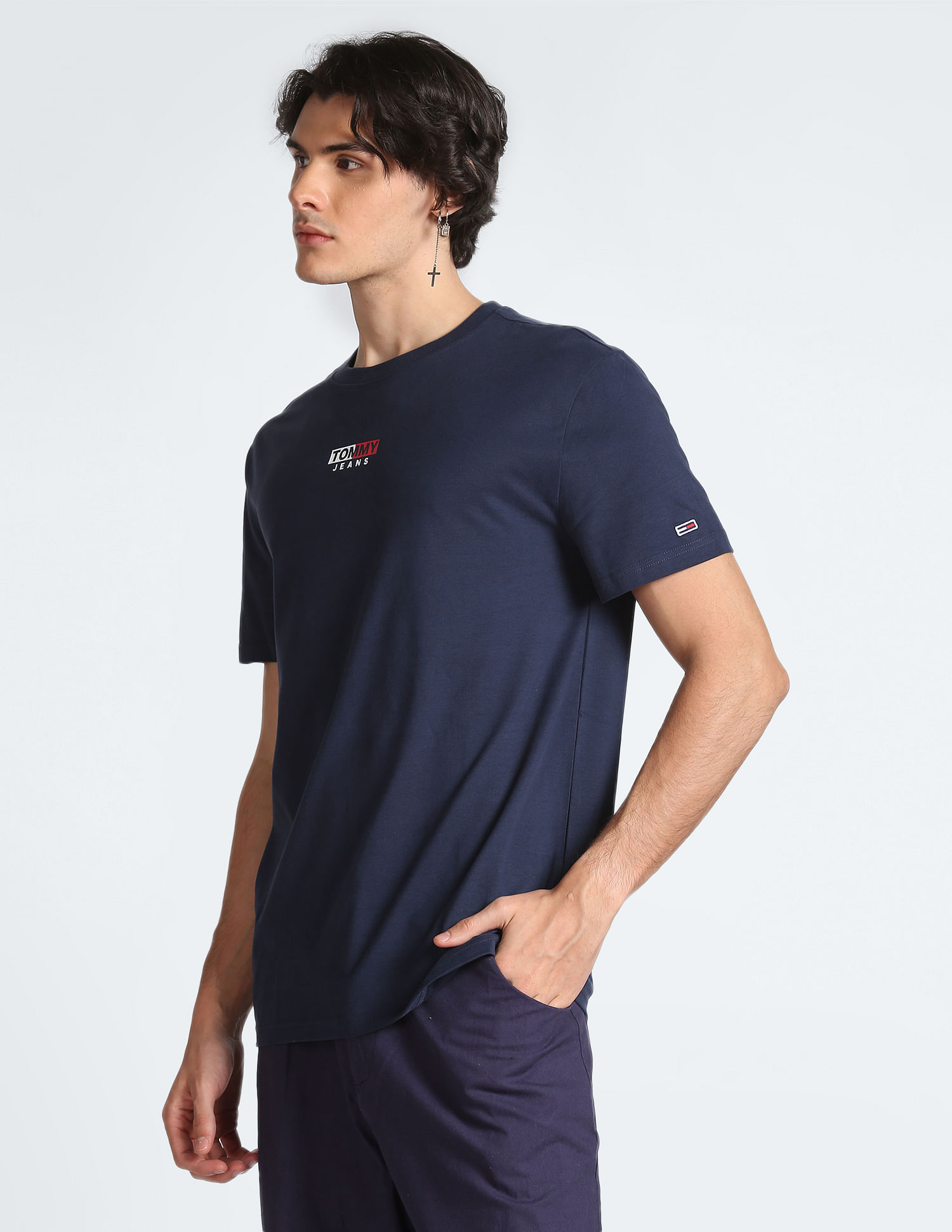 Tommy Hilfiger Transitional Organic Cotton Peached Entry T-Shirt