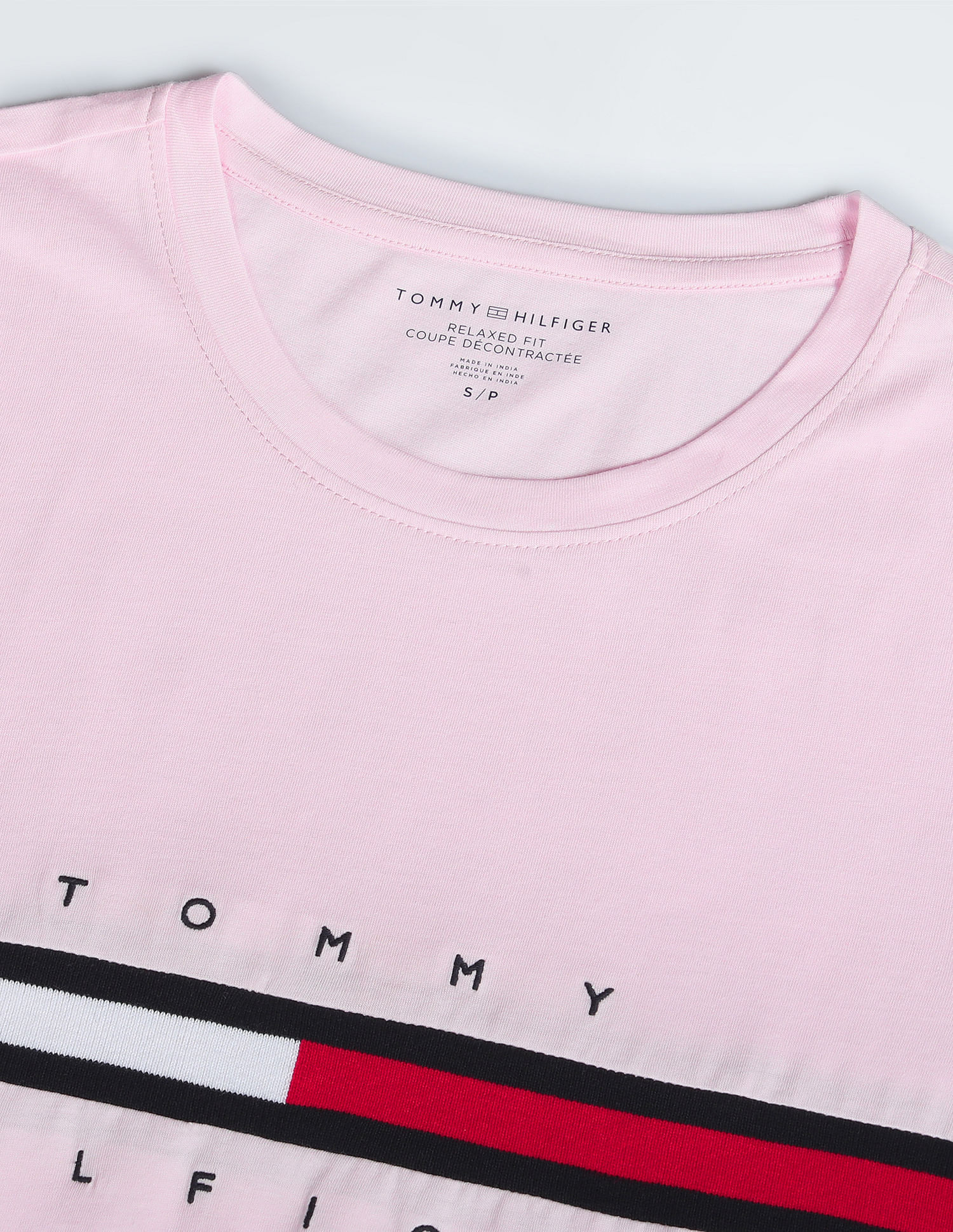 Tommy Hilfiger Crew Neck Cotton Madison T-Shirt
