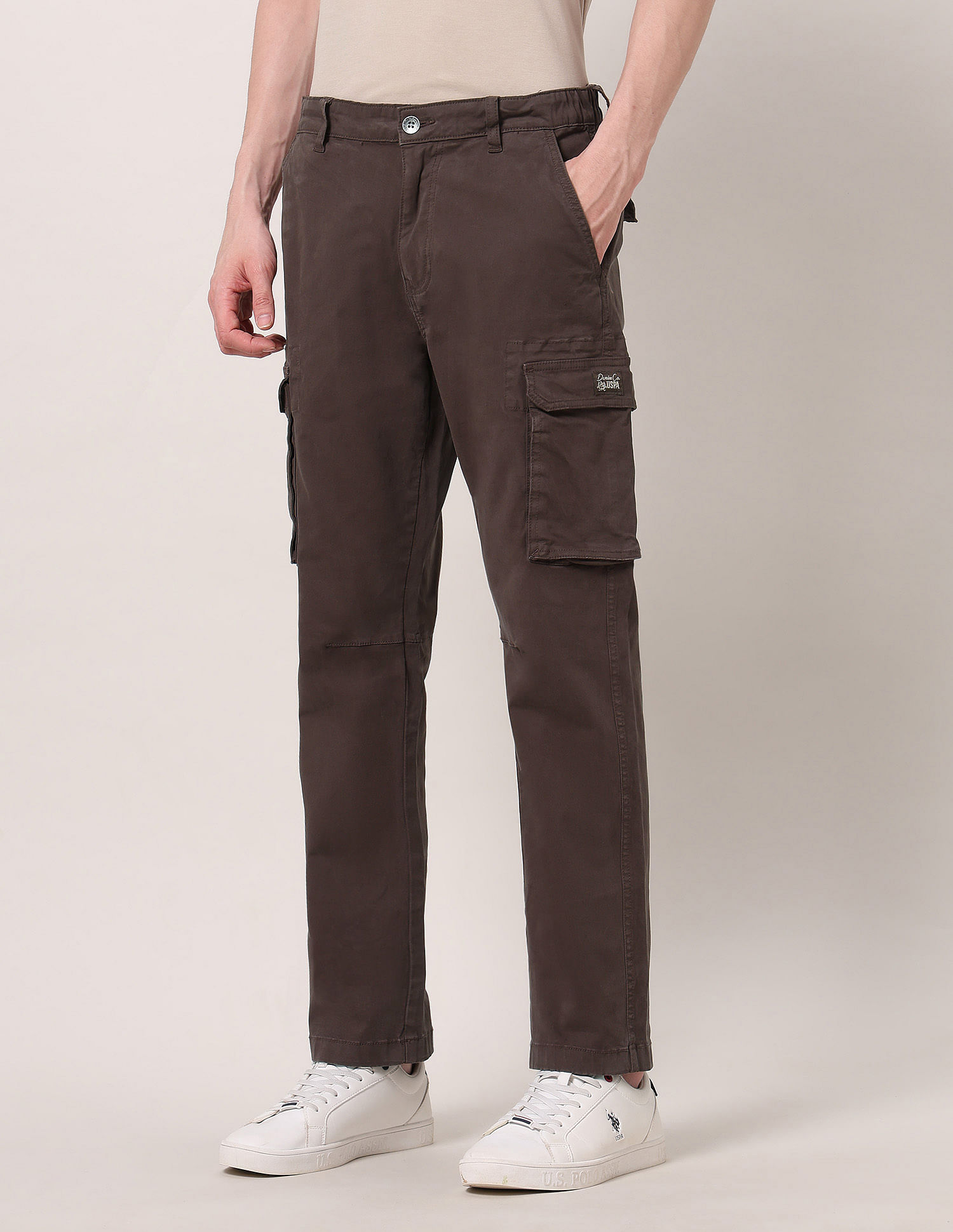 U.S. Polo Assn. Denim Co. Straight Fit Cargo Trousers
