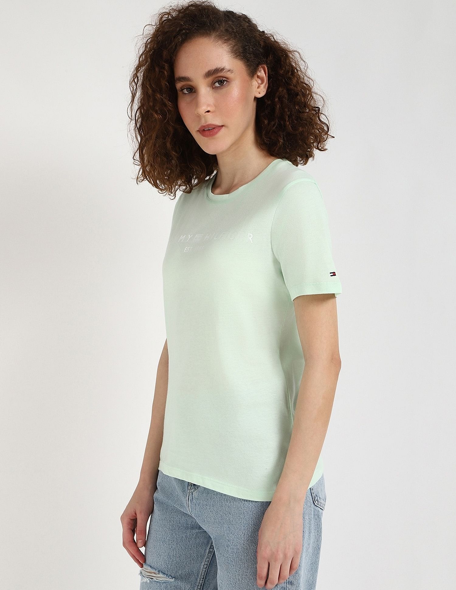 Tommy Hilfiger Embroidered Logo Regular-Fit Cotton T-Shirt