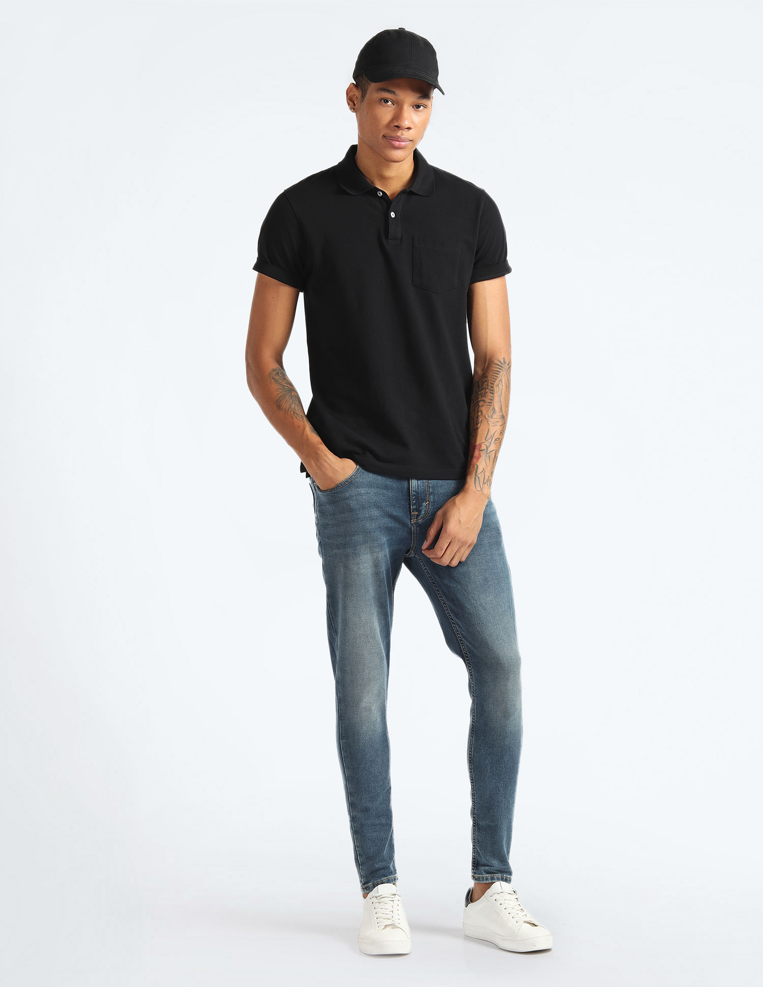 Flying Machine Morrison Skinny Fit Stone Wash Jeans