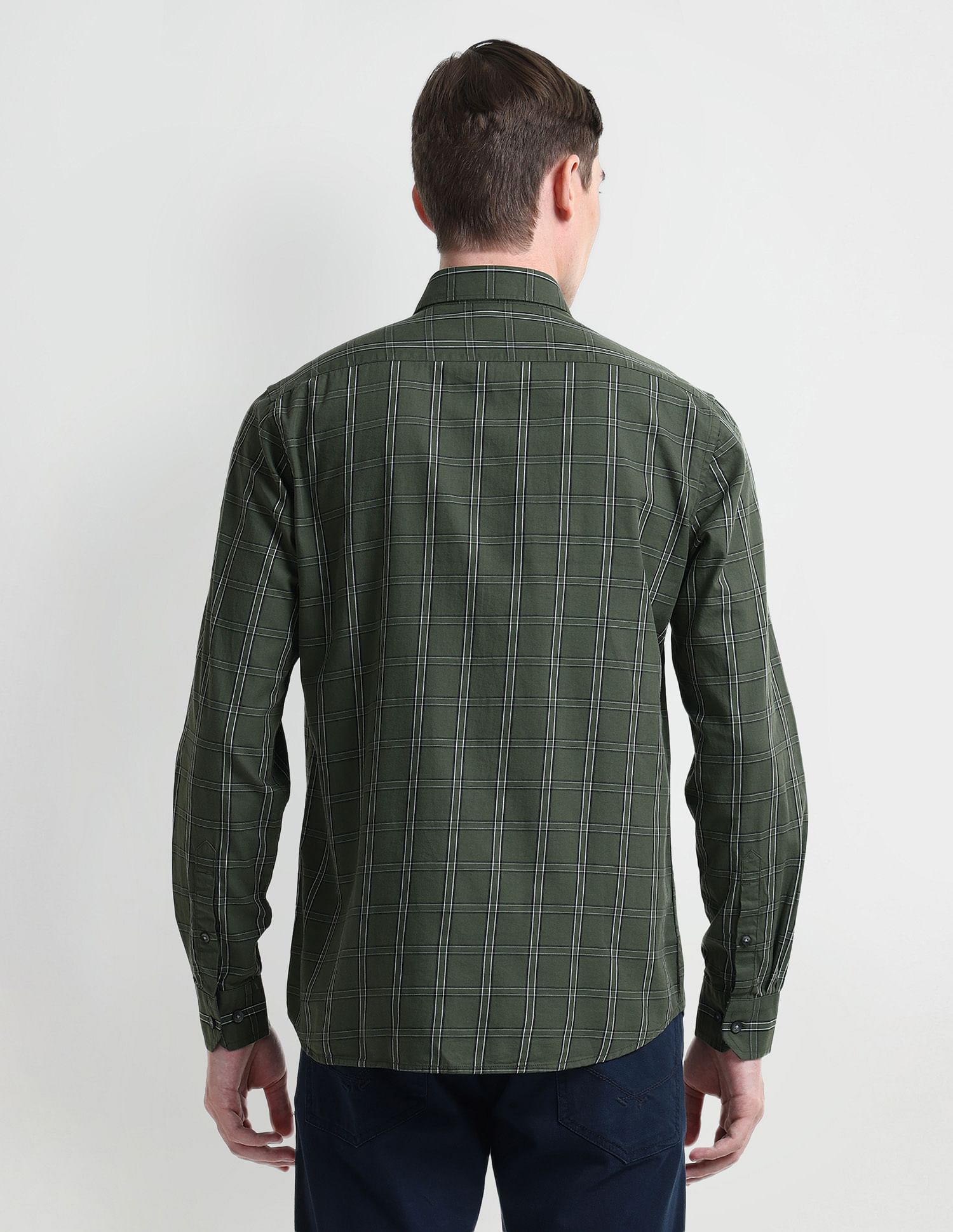 Arrow Sport Tartan Check Cotton Shirt