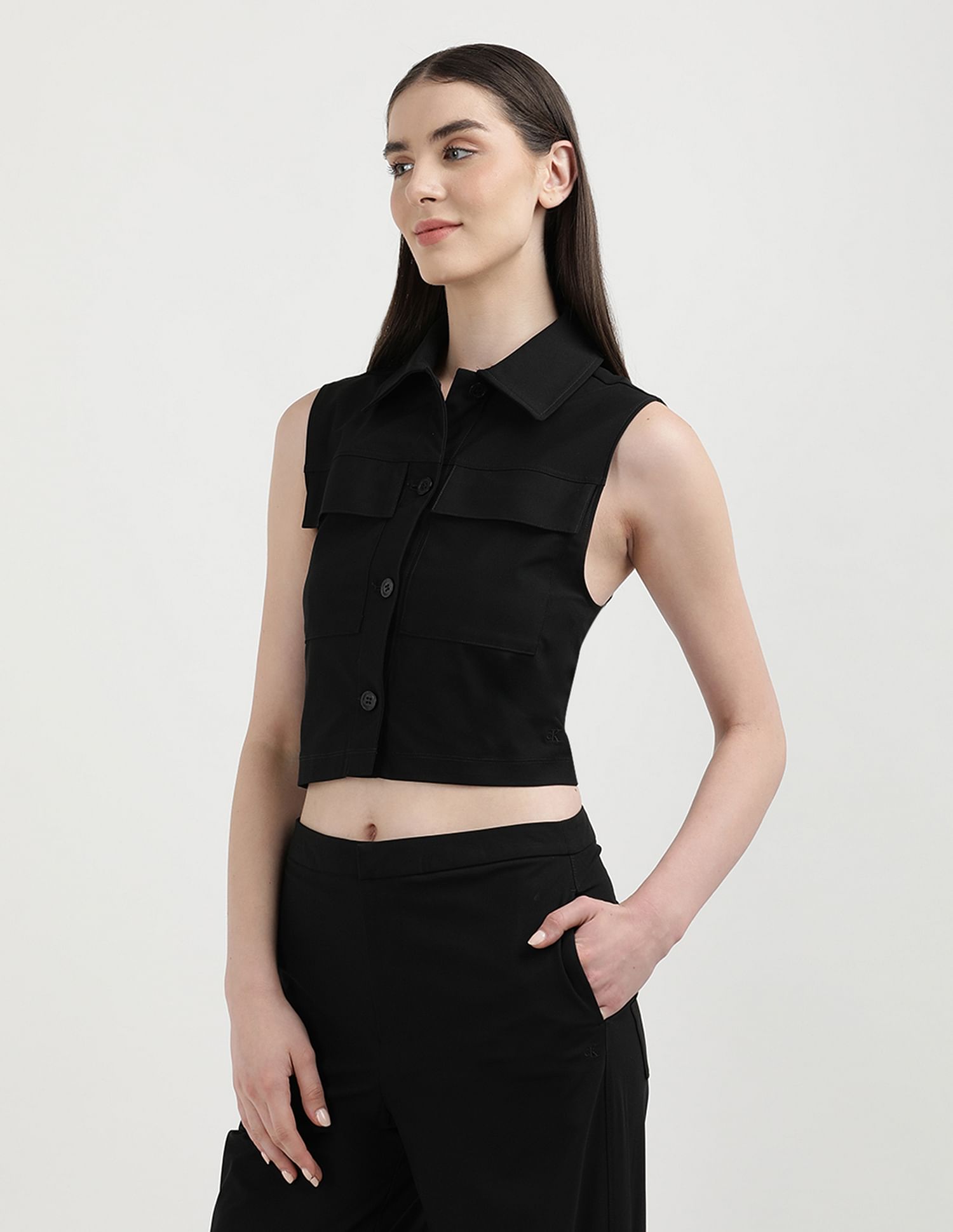 Calvin Klein Jeans Knit Vest Regular Fit Top