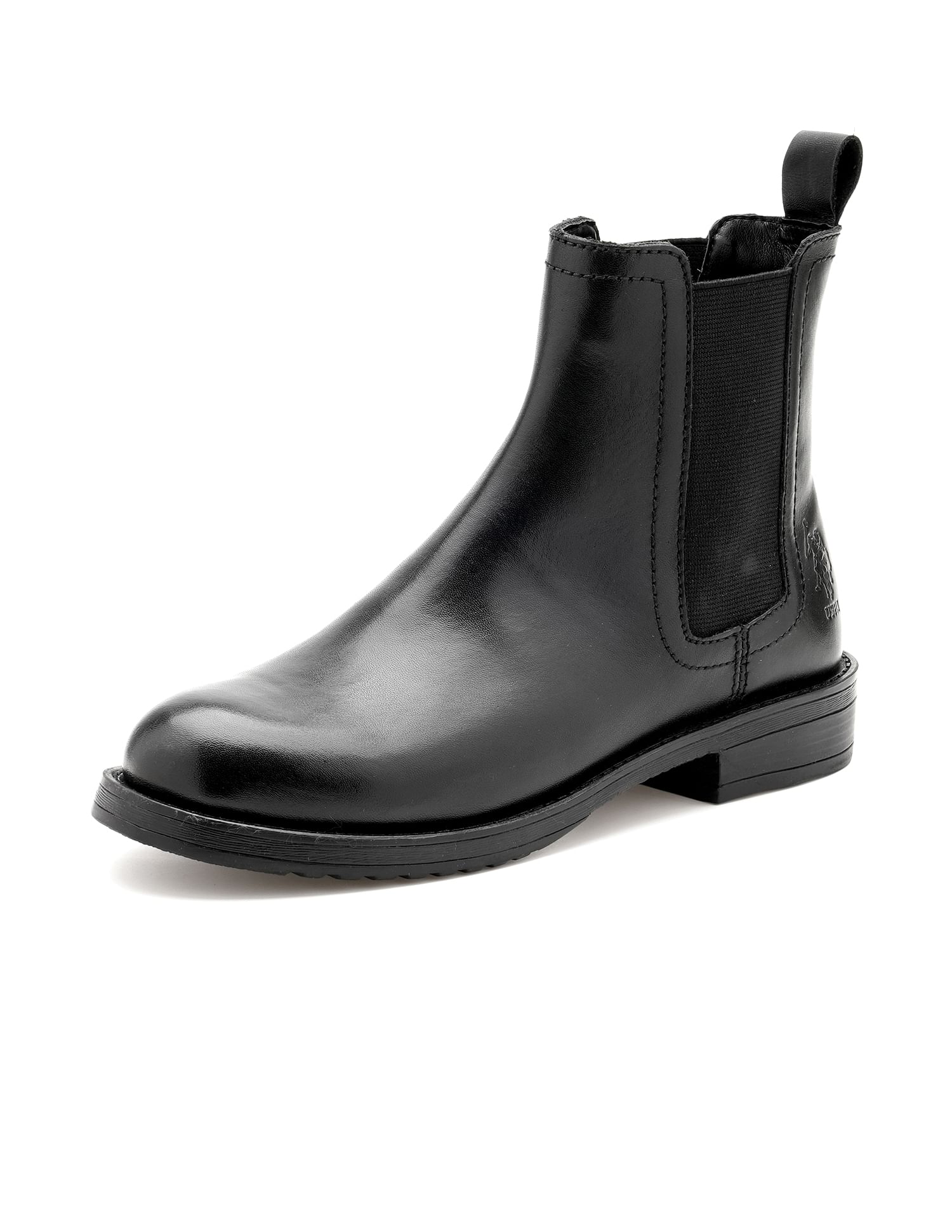 U.S. Polo Assn. Women Antonella Leather Chelsea Boots