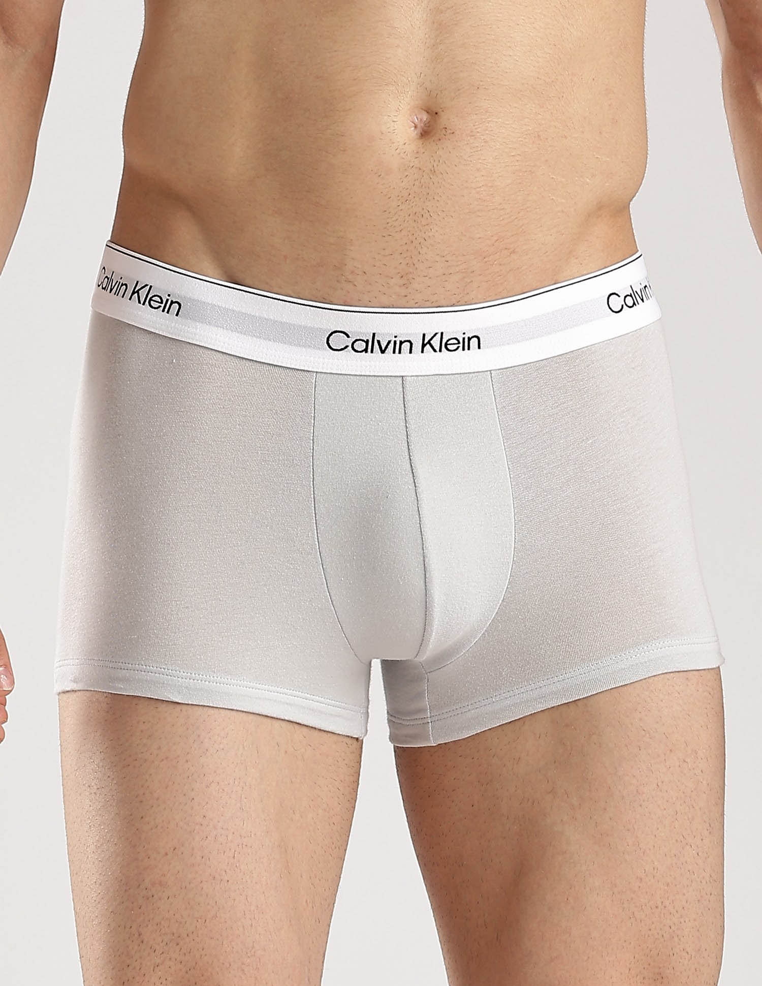 Calvin Klein Underwear Solid Multi Low Rise Trunks - Pack Of - 3