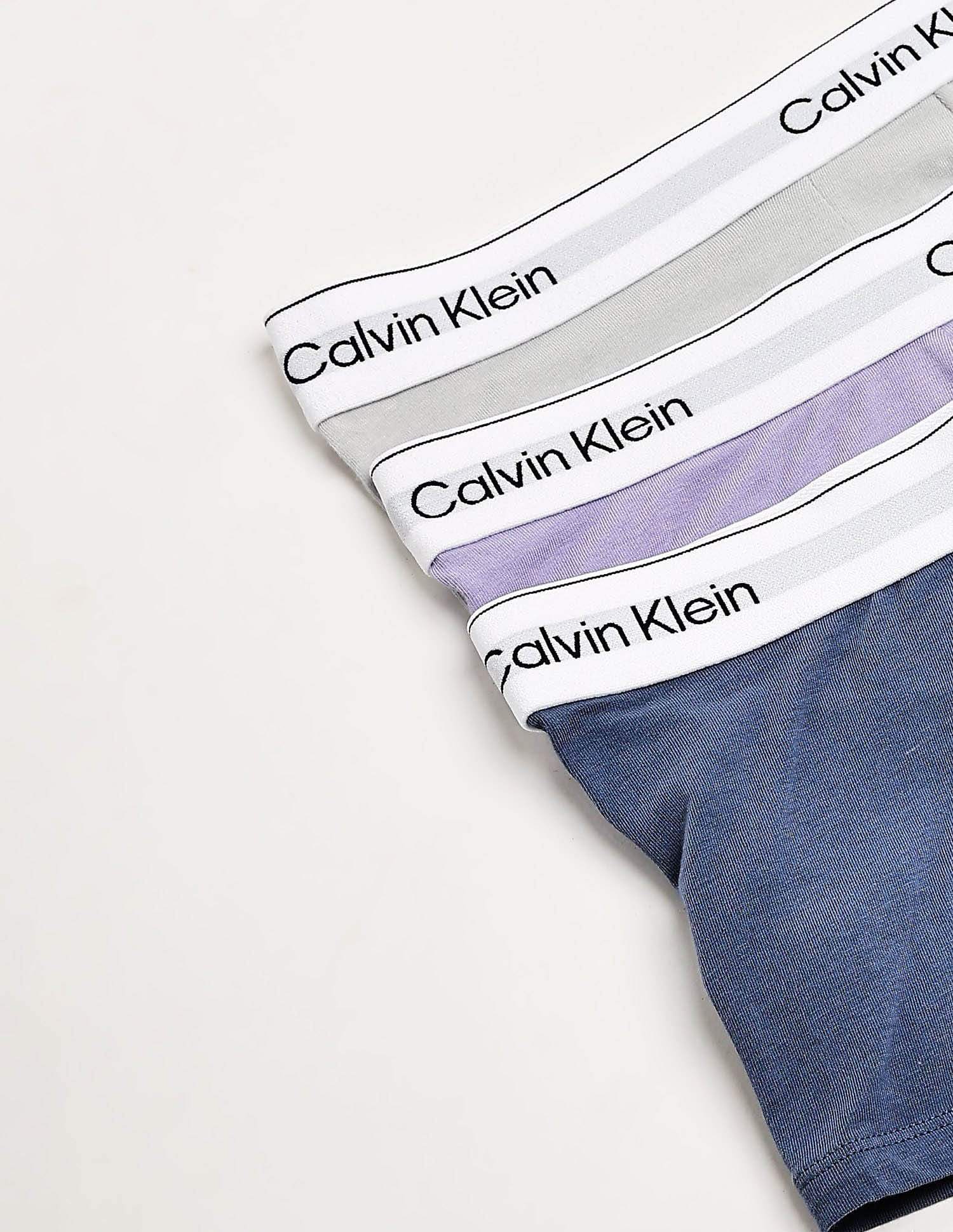 Calvin Klein Underwear Solid Multi Low Rise Trunks - Pack Of - 3