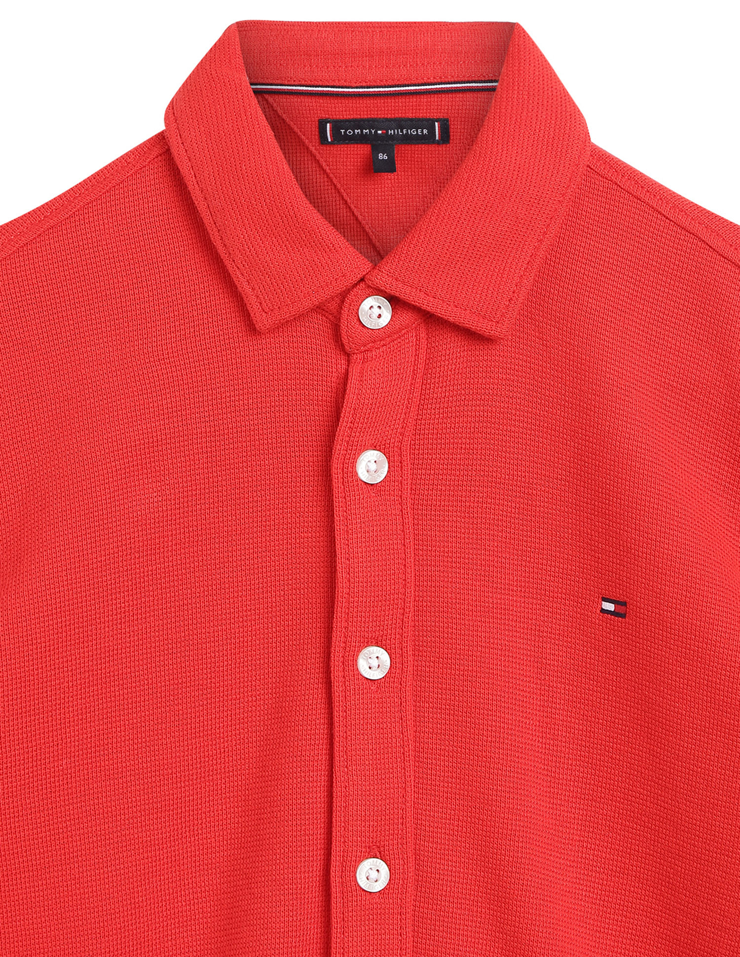 Tommy Hilfiger Kids Boys Cotton Knit Shirt