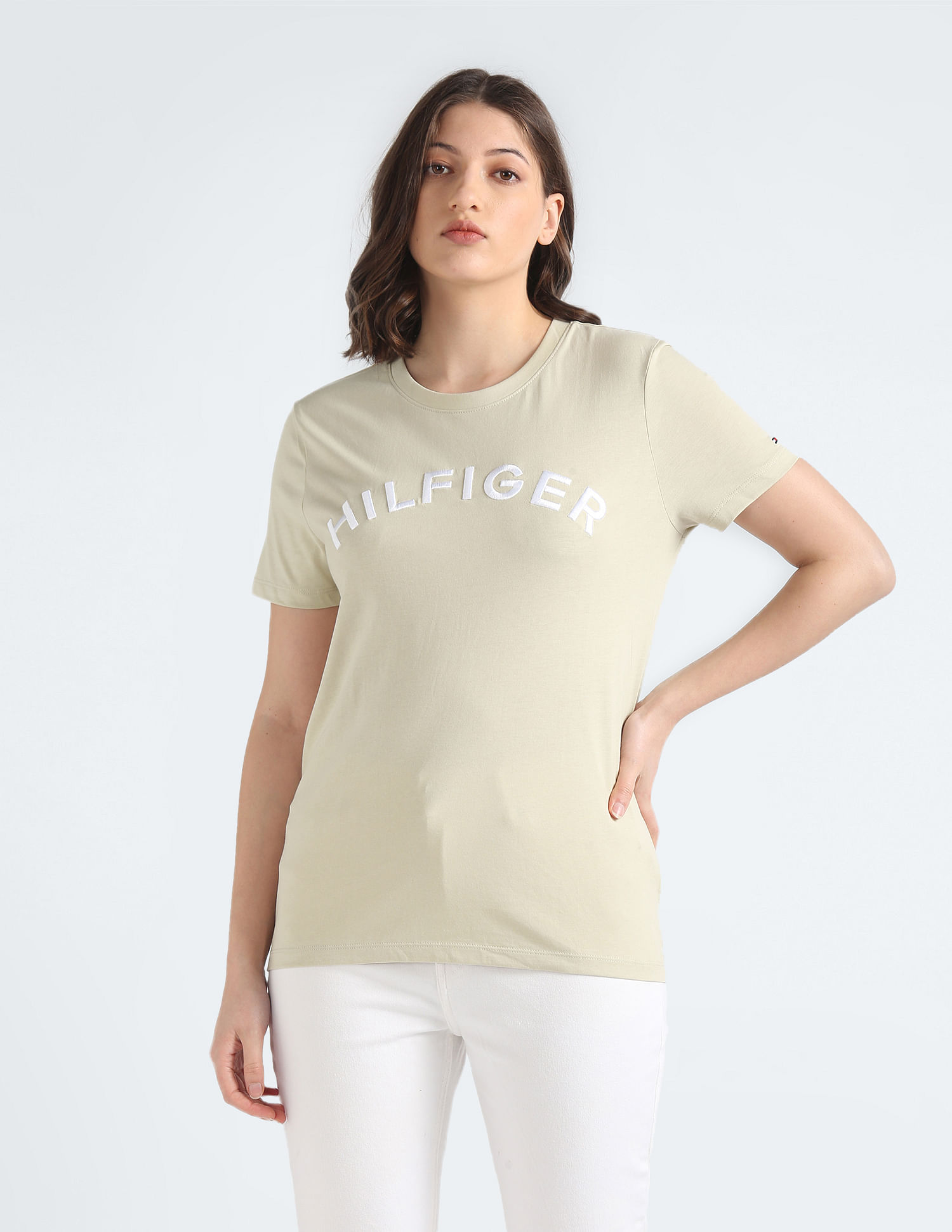 Tommy Hilfiger Varsity Embroidered Cotton T-Shirt