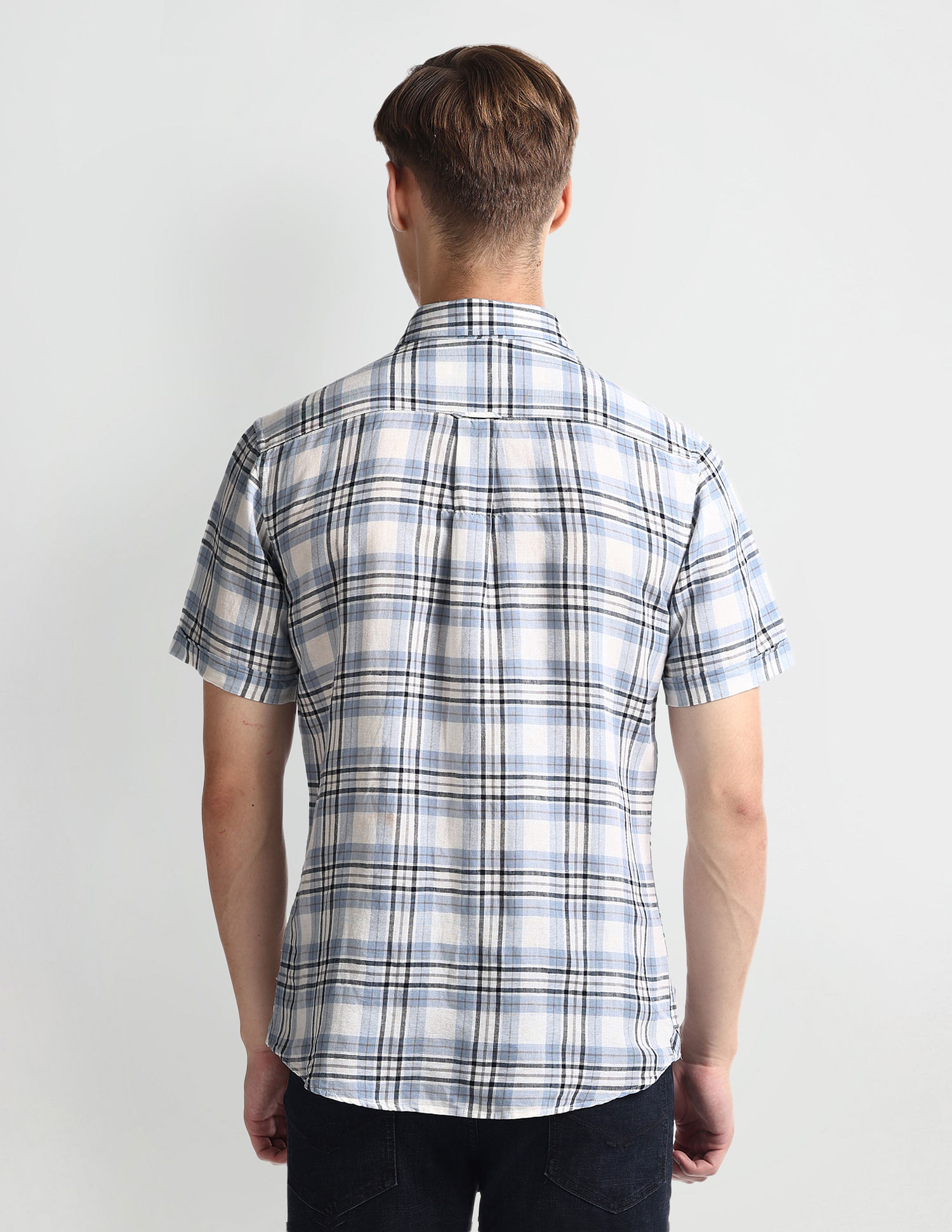 U.S. Polo Assn. Tartan Check Tailored Fit Shirt