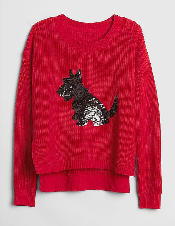 gap dog sweater
