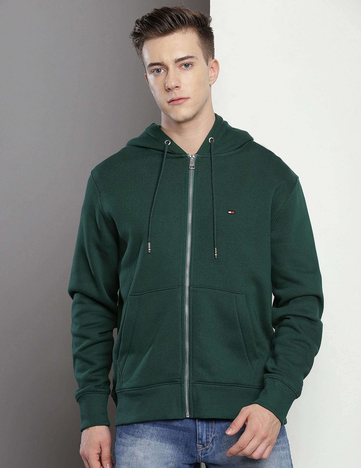 Tommy Hilfiger Essential Zip Hooded Sweatshirt