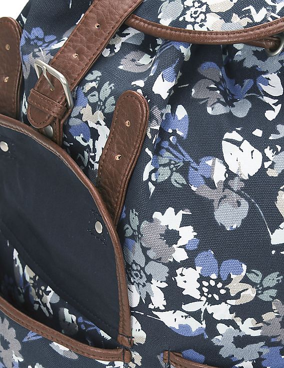 Aeropostale Floral Print Backpack