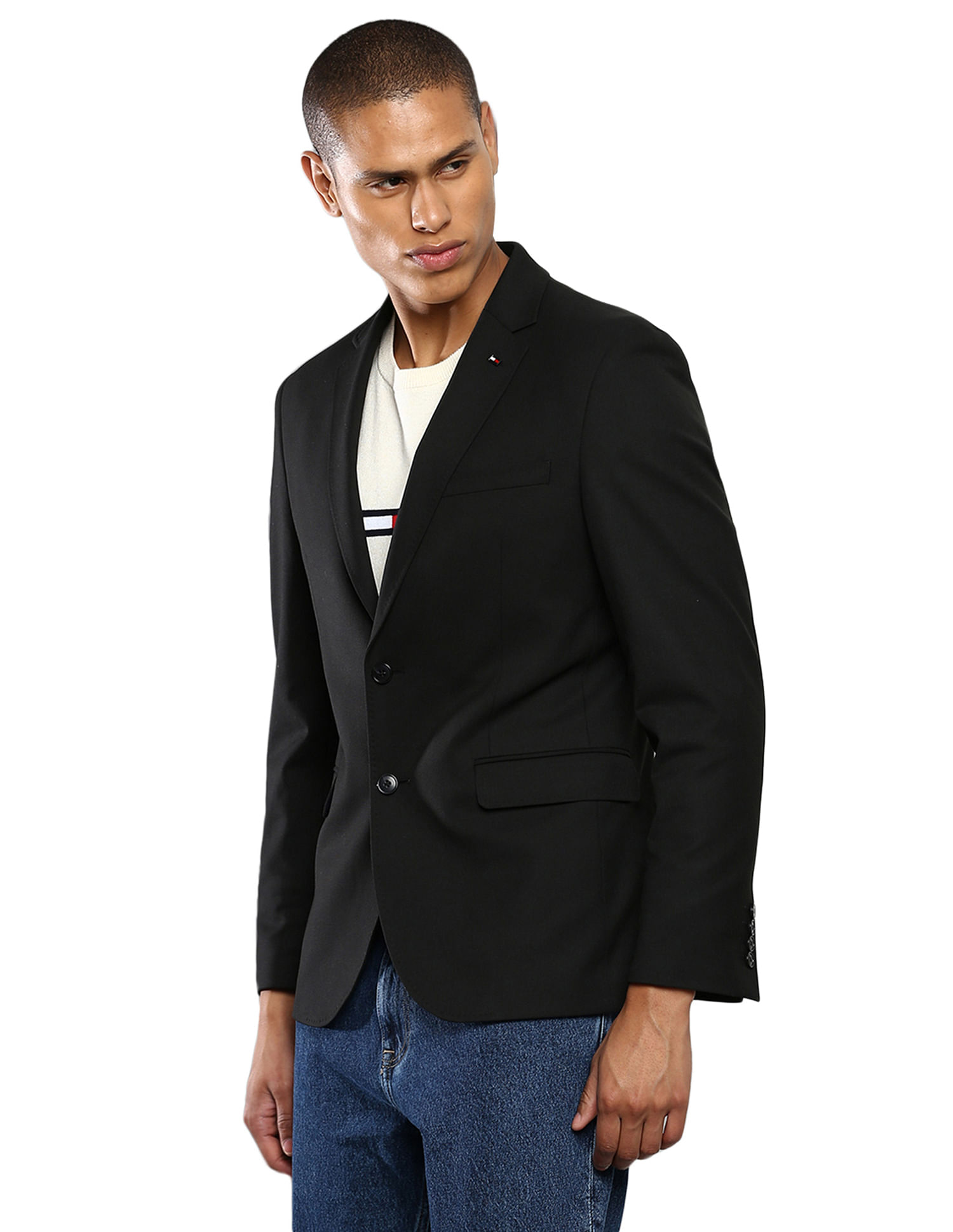 Matte black sale blazer