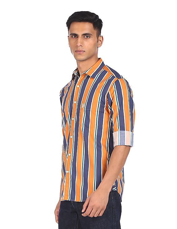 U.S. Polo Assn. Cotton Striped Casual Shirt