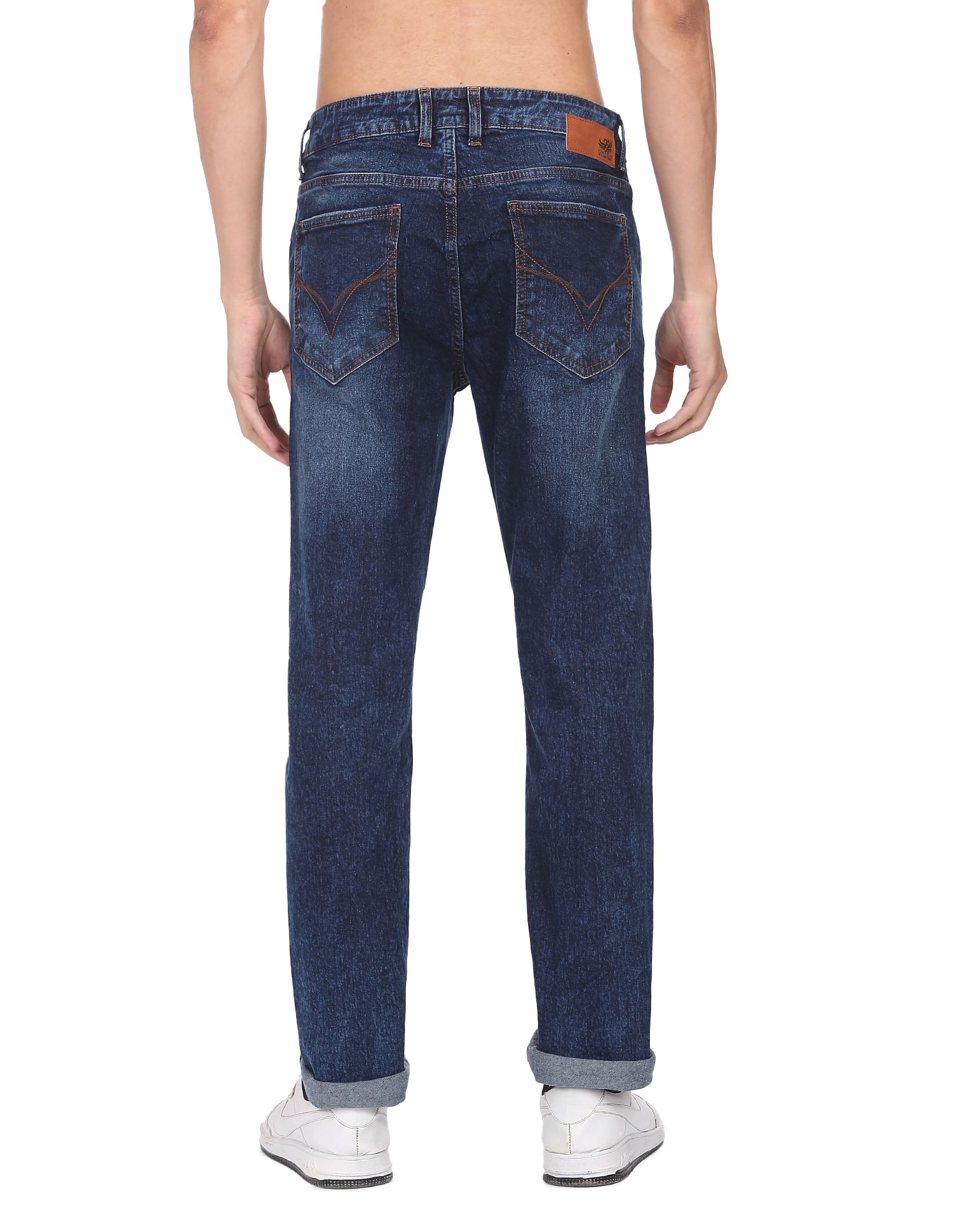 Flying Machine Stone Wash Michael Slim Tapered Fit Jeans