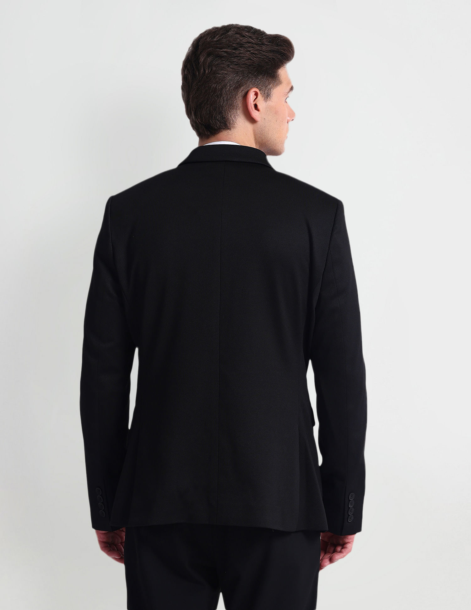 Arrow Zero Calorie Slim Fit Knit Blazer