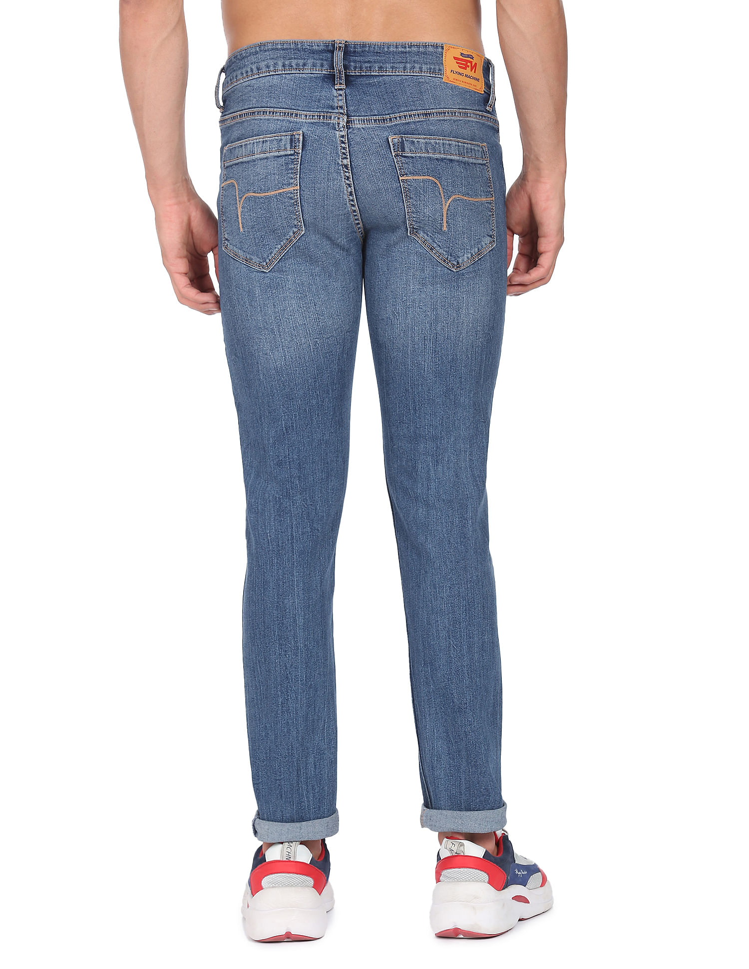 Flying Machine Jackson Skinny Fit Stone Wash Jeans