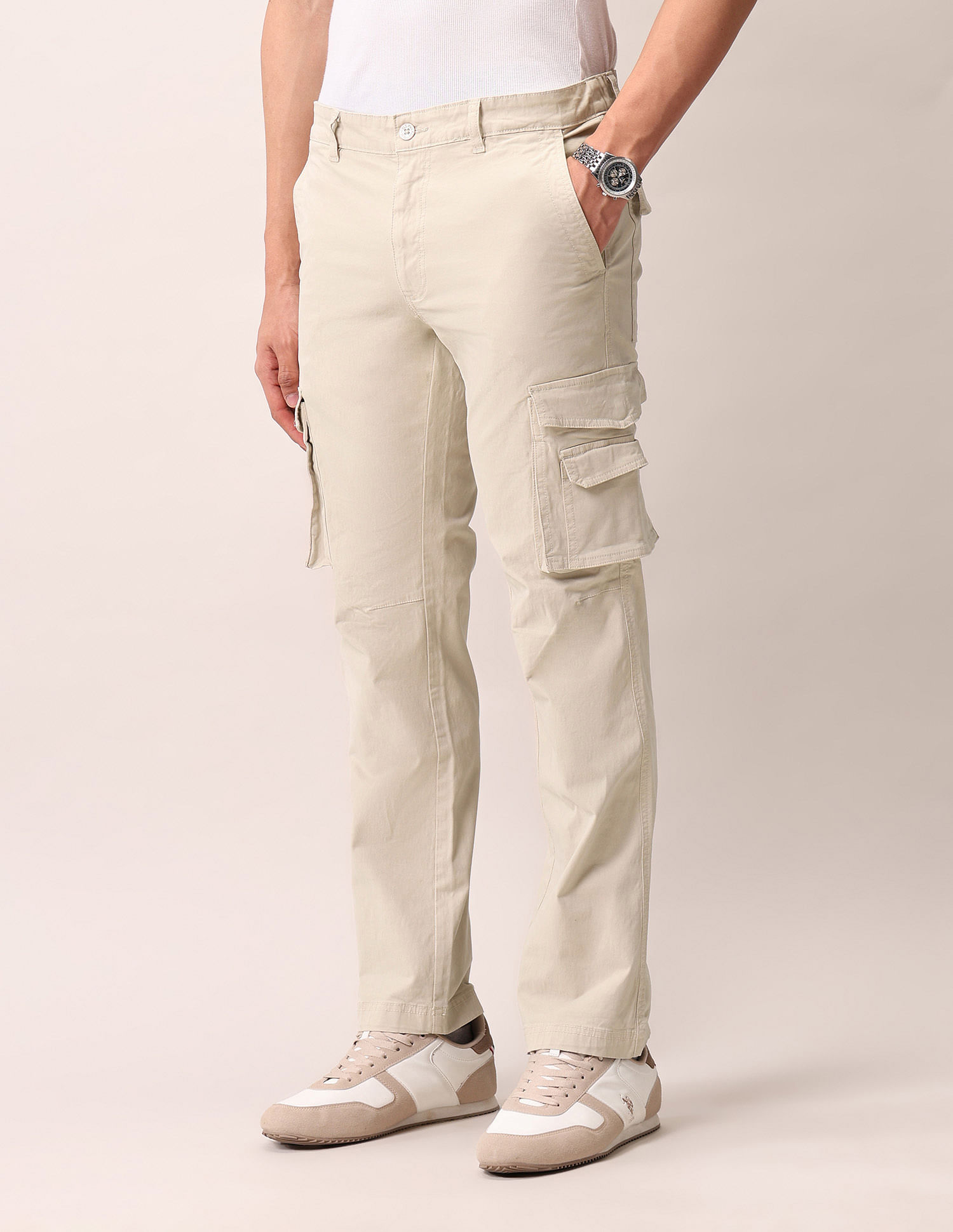 U.S. Polo Assn. Denim Co. Twill Straight Fit Cargos
