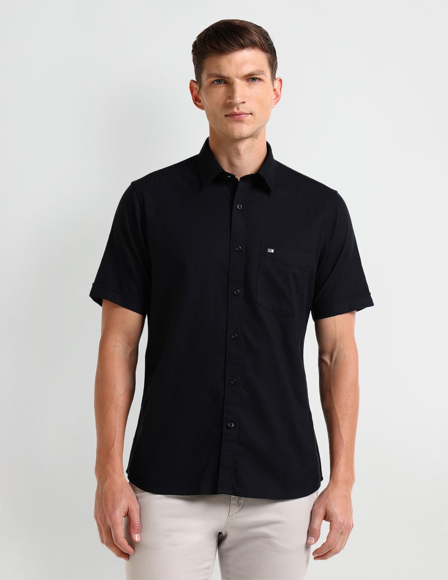Arrow Sport Liberty Classic Regular Cotton Shirt