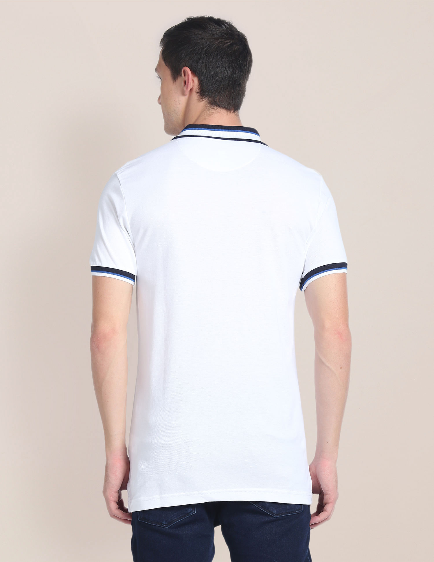 U.S. Polo Assn. Solid Slim Fit Polo Shirt
