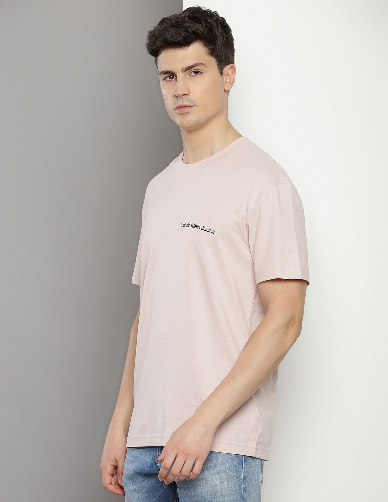Calvin Klein Jeans Solid Institutional Logo T-Shirt