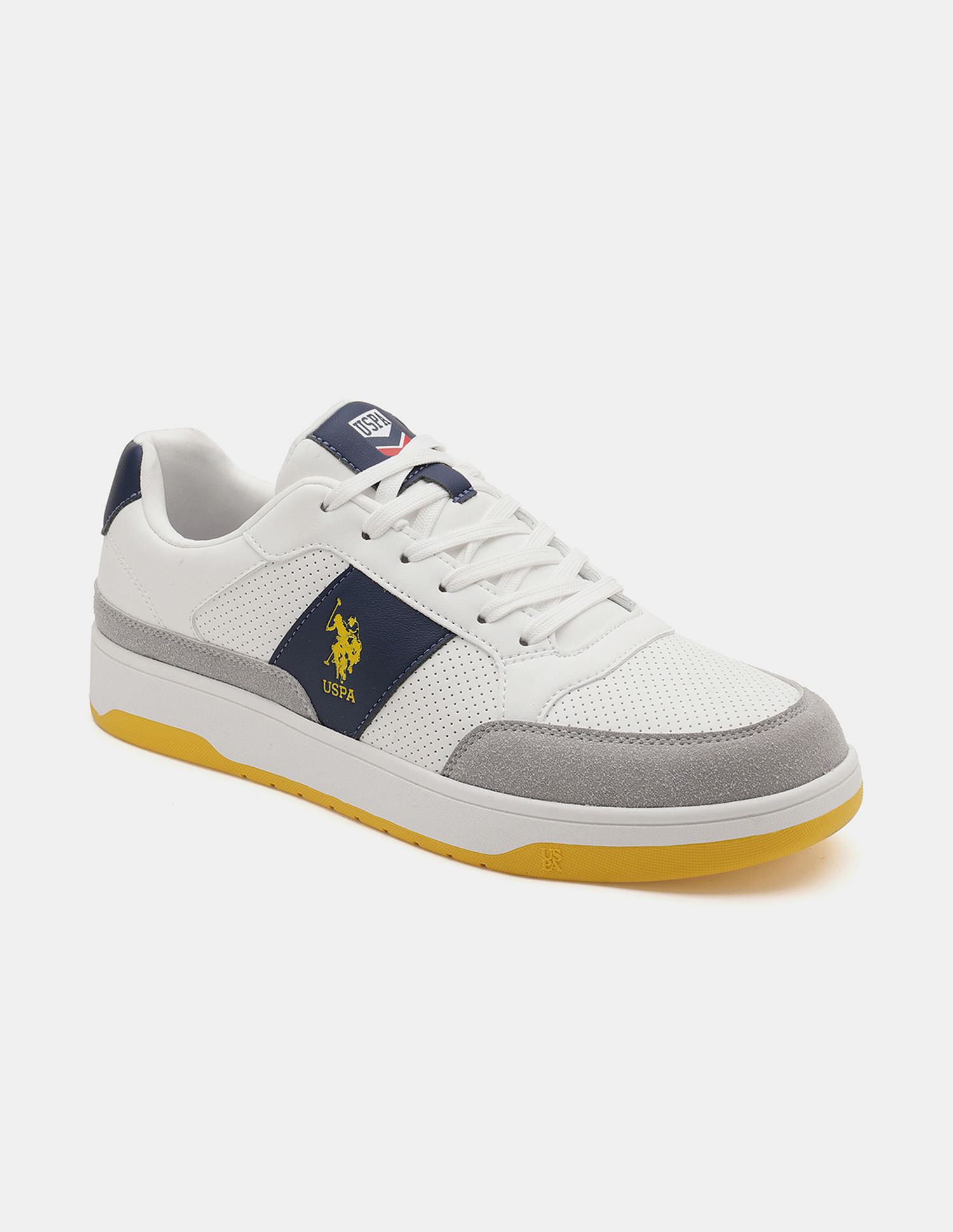 U.S. Polo Assn. Men Simon Colour Blocked Sneakers