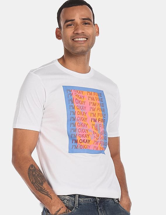 white ribbed t shirt mens