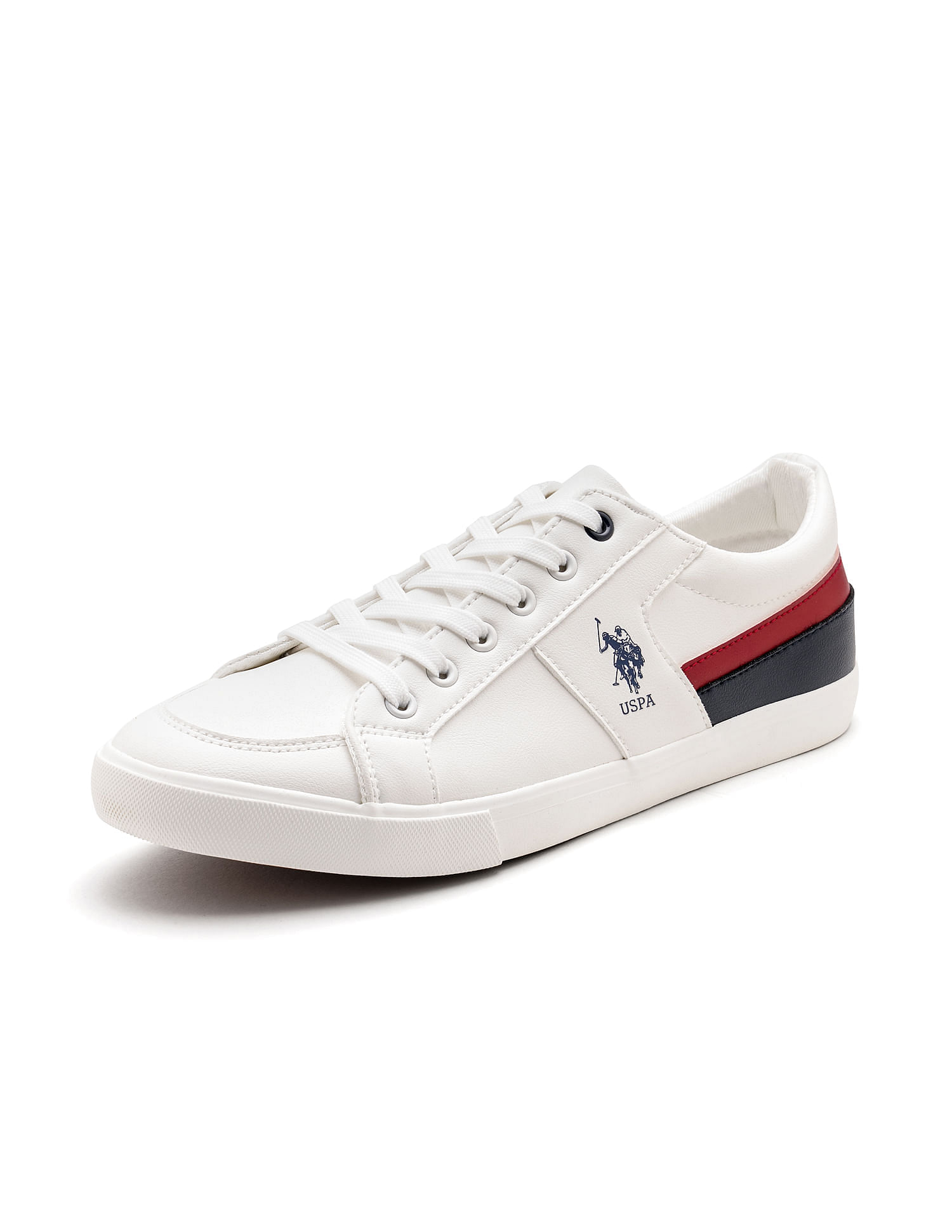 U.S. Polo Assn. Men Clarkin 7.0 Colourblocked Sneakers