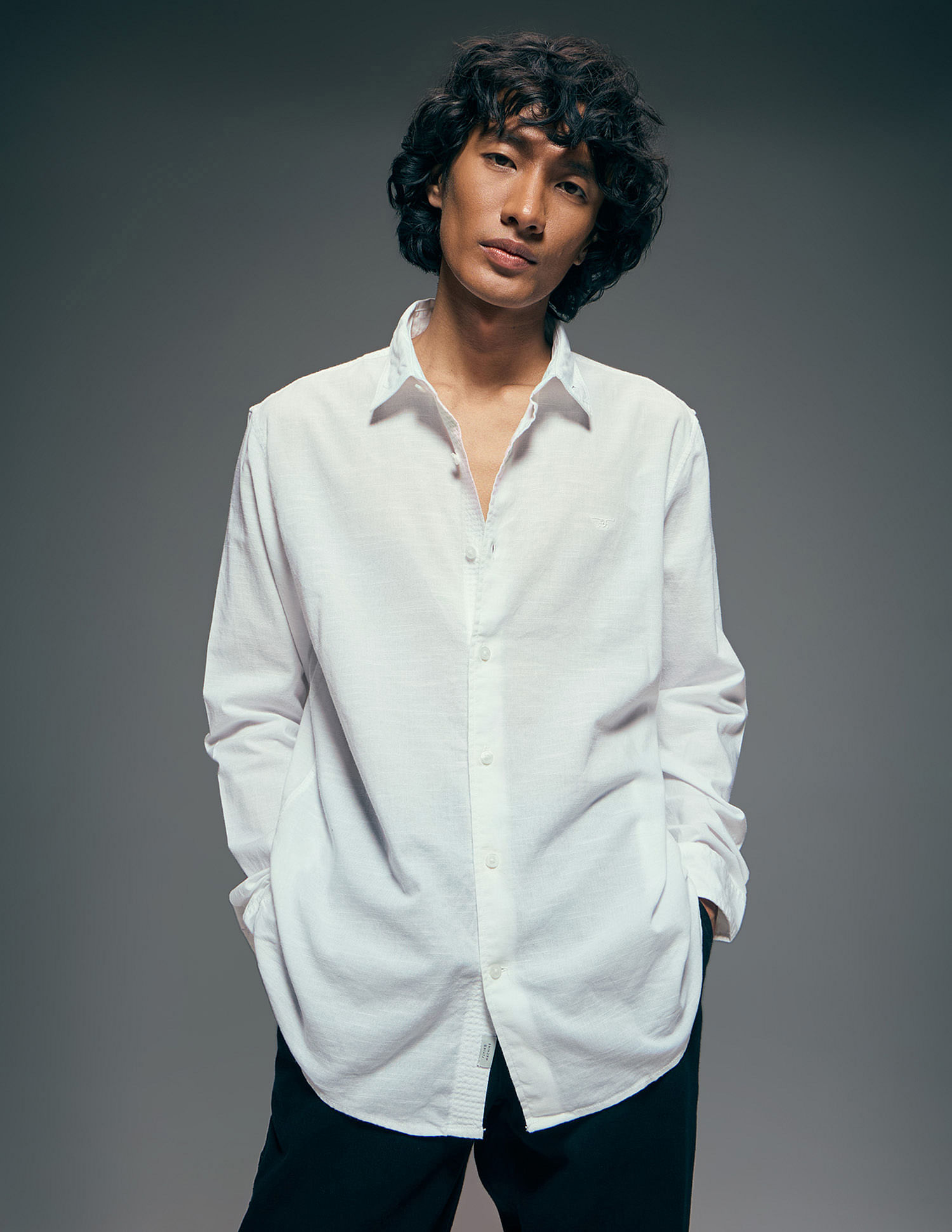Flying Machine Pure Cotton Slim Fit Shirt